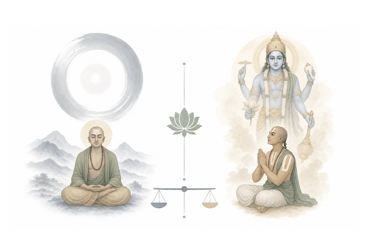 Shankara vs. Ramanuja: Is God Personal or Impersonal?